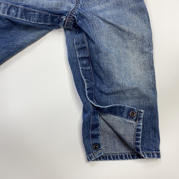 OshKosh B'gosh Denim Overalls 24M - Picture 4 of 9